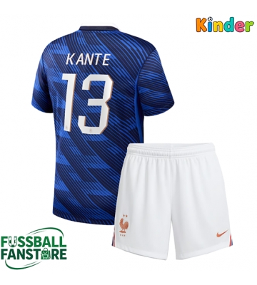 Frankreich Kante #13 Replik Heimtrikot Kinder WM 2026 Kurzarm (+ Kurze Hosen)
